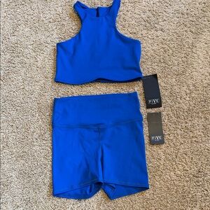 FIVE Women's Vibrant Blue Workout Set